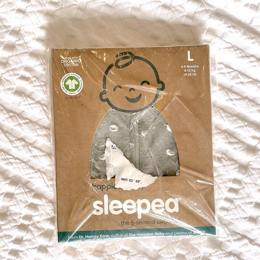 Happiest Baby Sleeppea 5 second swaddle